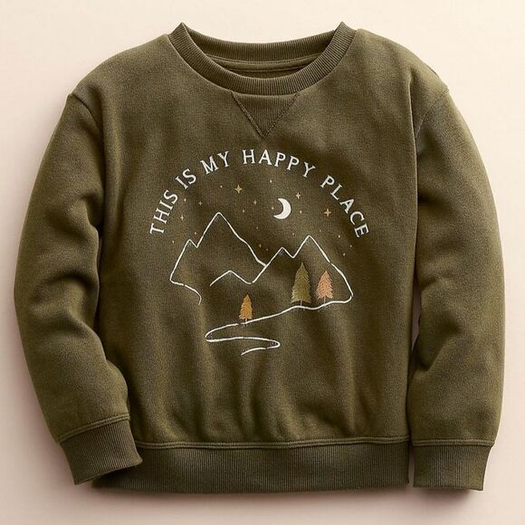 Little Co. by Lauren Conrad This is My Happy Place Sweater - Picture 1 of 1